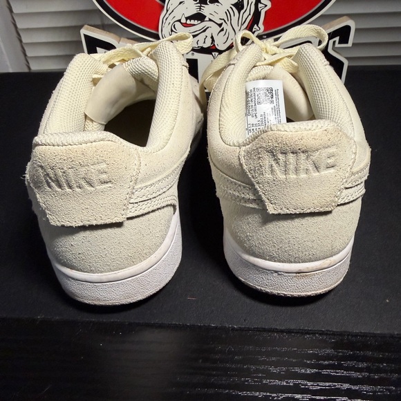 Nike Court Vision Cream Low-Top Sneakers Women’s Size 8 - Picture 7 of 8